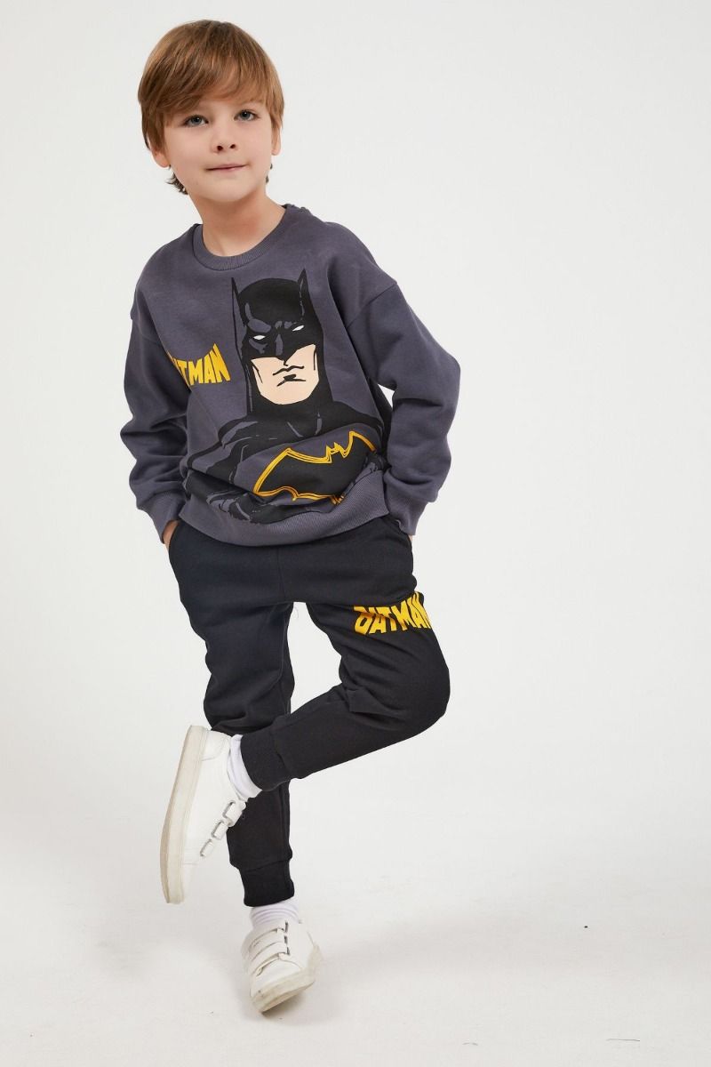 Παιδική φόρμα για αγόρι Warner Bros BATMAN βαμβακερή χειμωνιάτικη