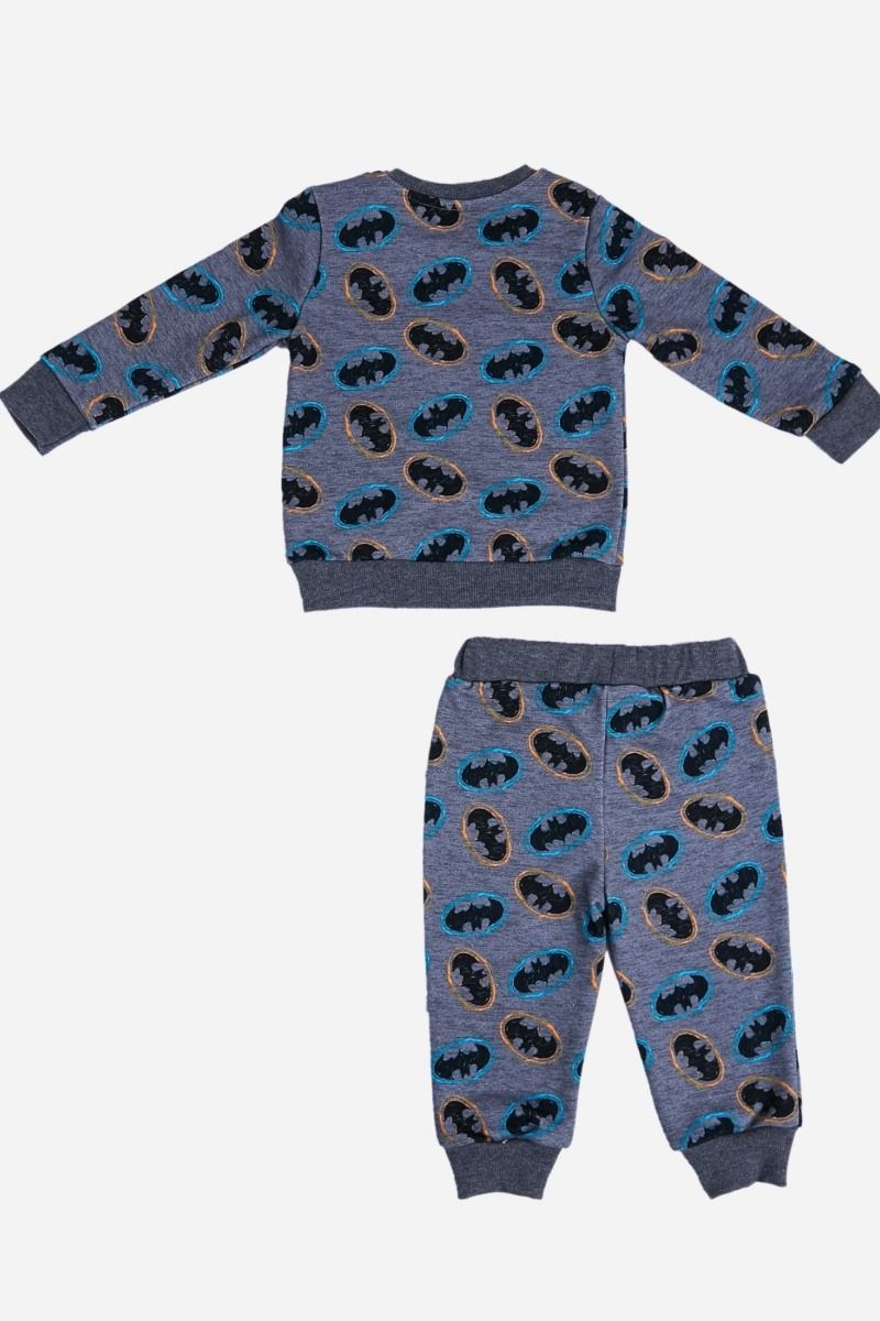 Παιδική χειμωνιάτικη φόρμα για αγόρι disney batman σκούρο γκρι