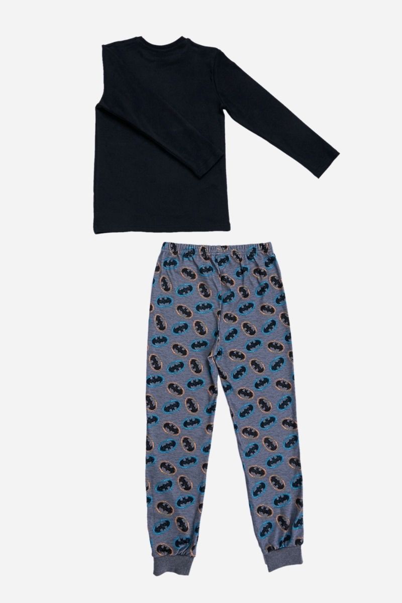 Αγορίστικη παιδική χειμωνιάτικη πιτζάμα βαμβακερή Gotham Knight Warner Bros