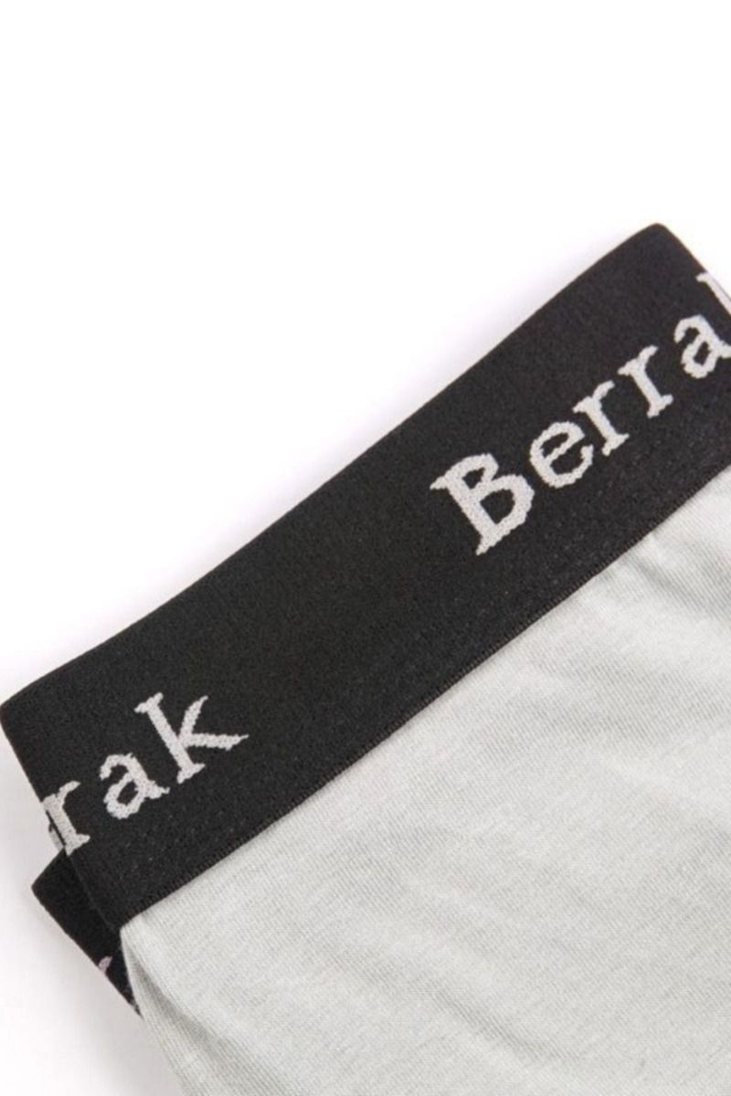 Ανδρικό Boxer "Berrak" SIMPLE μονόχρωμο με σχέδιο στο λάστιχο