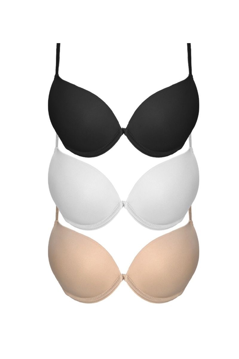 Σουτιέν Push Up "CottonHill" KORINA 3 Τεμάχια
