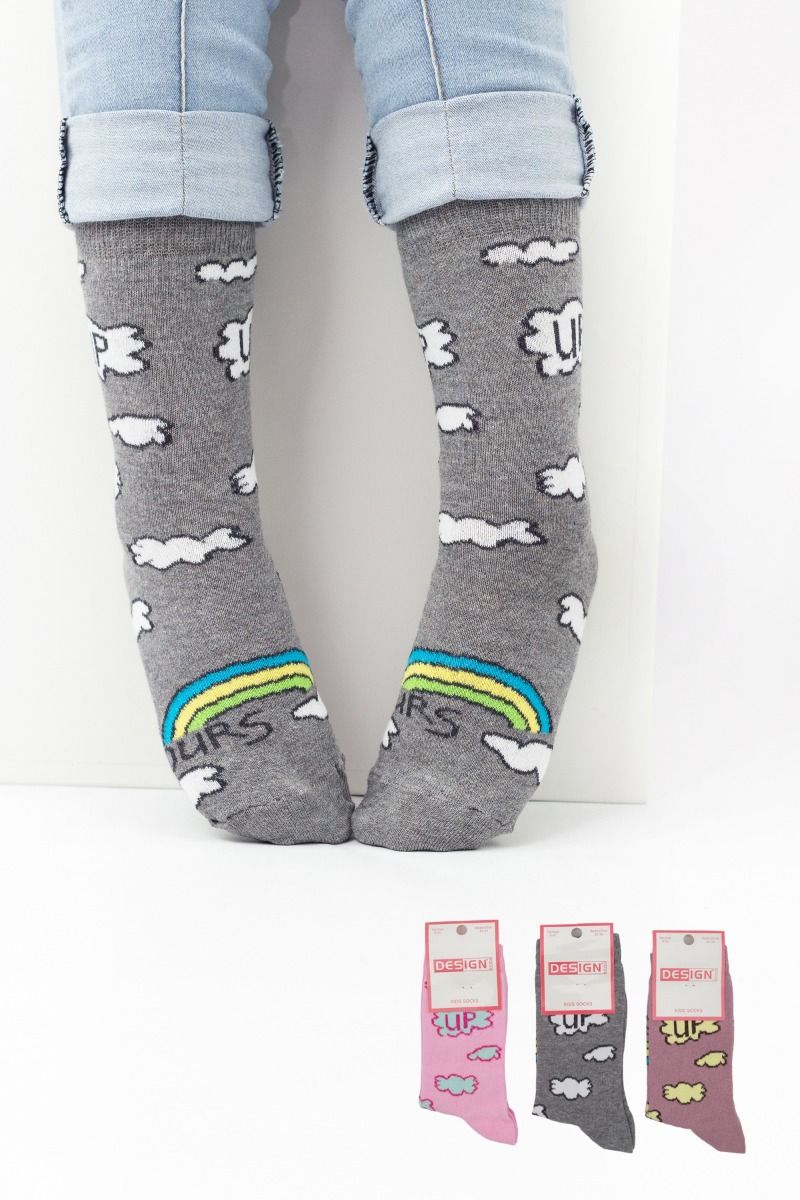 Παιδικές κάλτσες "Design" UP I 3 ζευγάρια