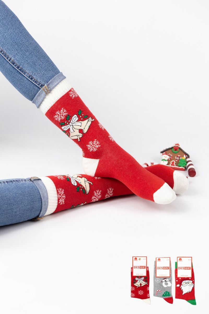 Γυναικείες Κάλτσες "Design" BELLS 3 ζευγάρια