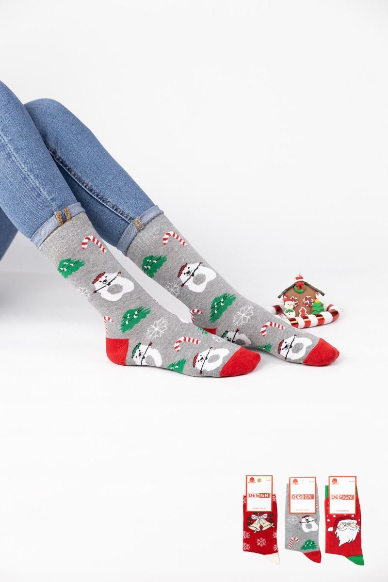 Γυναικείες Κάλτσες "Design" BELLS 3 ζευγάρια