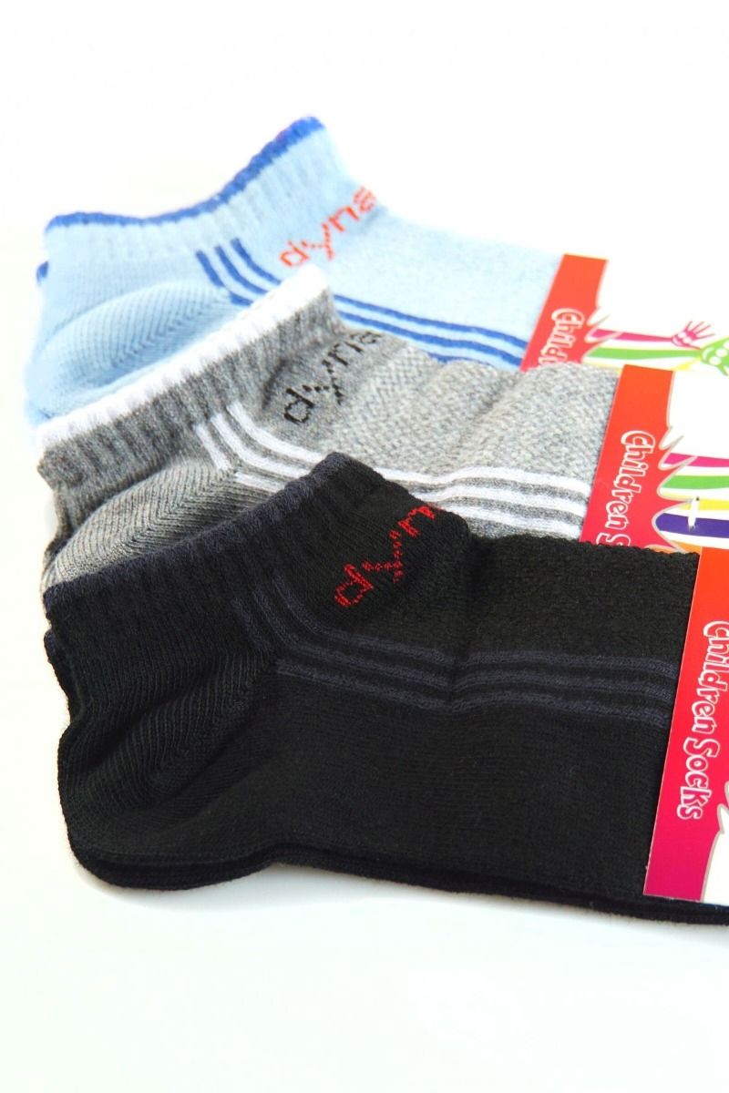 Αγορίστικες κάλτσες σοσόνια βαμβακερές σε 3 χρώματα