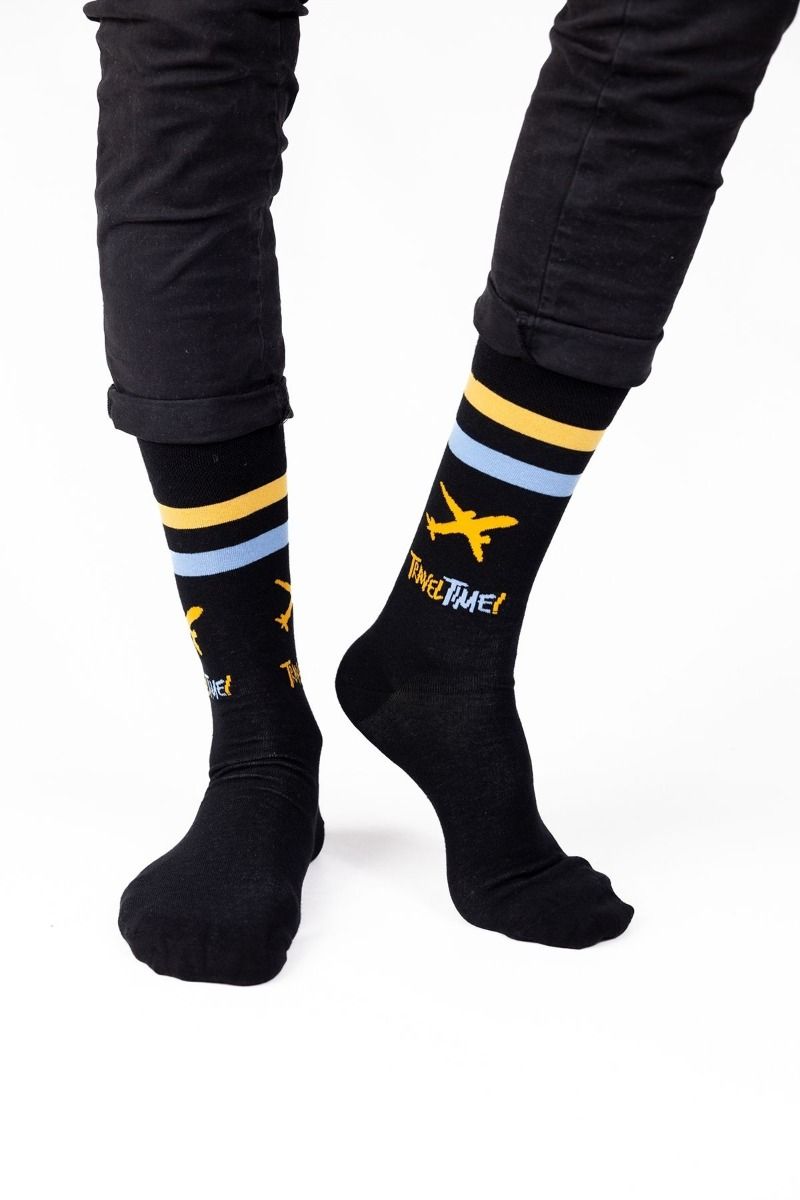 Fashion Κάλτσες SOMA LET'S GO 4 Ζευγάρια βαμβακερές