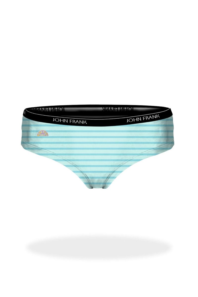 Γυναικεία Hipster John Frank "GOOD VIBES V" 3 τεμάχια