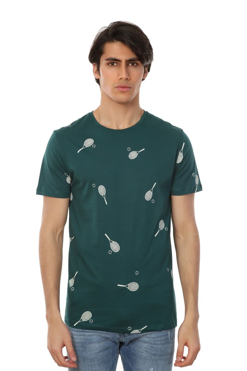 Ανδρικό T-Shirt John Frank TENNIS