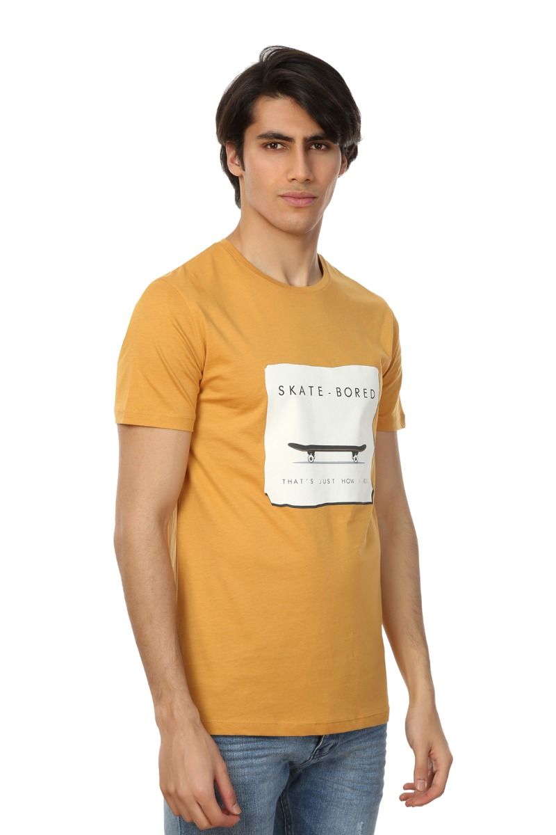 Ανδρικό T-Shirt John Frank SKATE-BORED