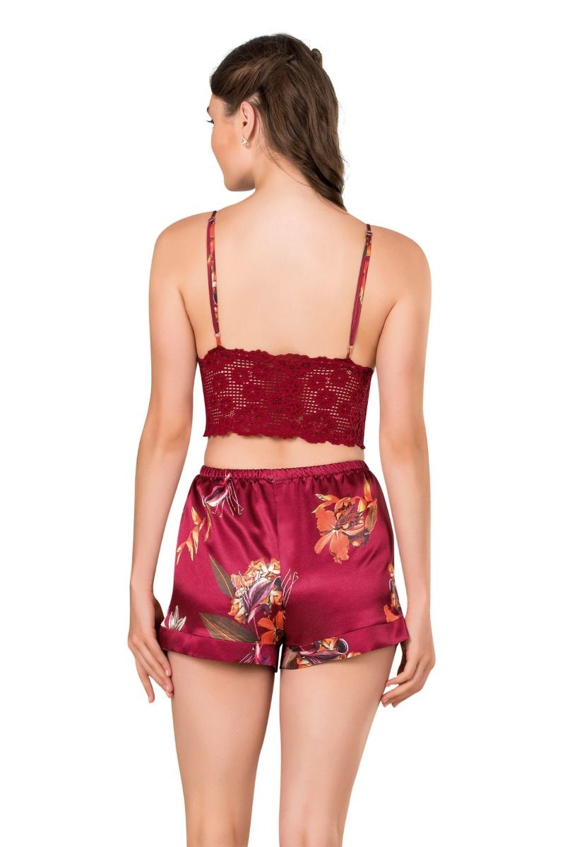 Πιτζάμα Bralette Σατέν "Moongirl" EMILY