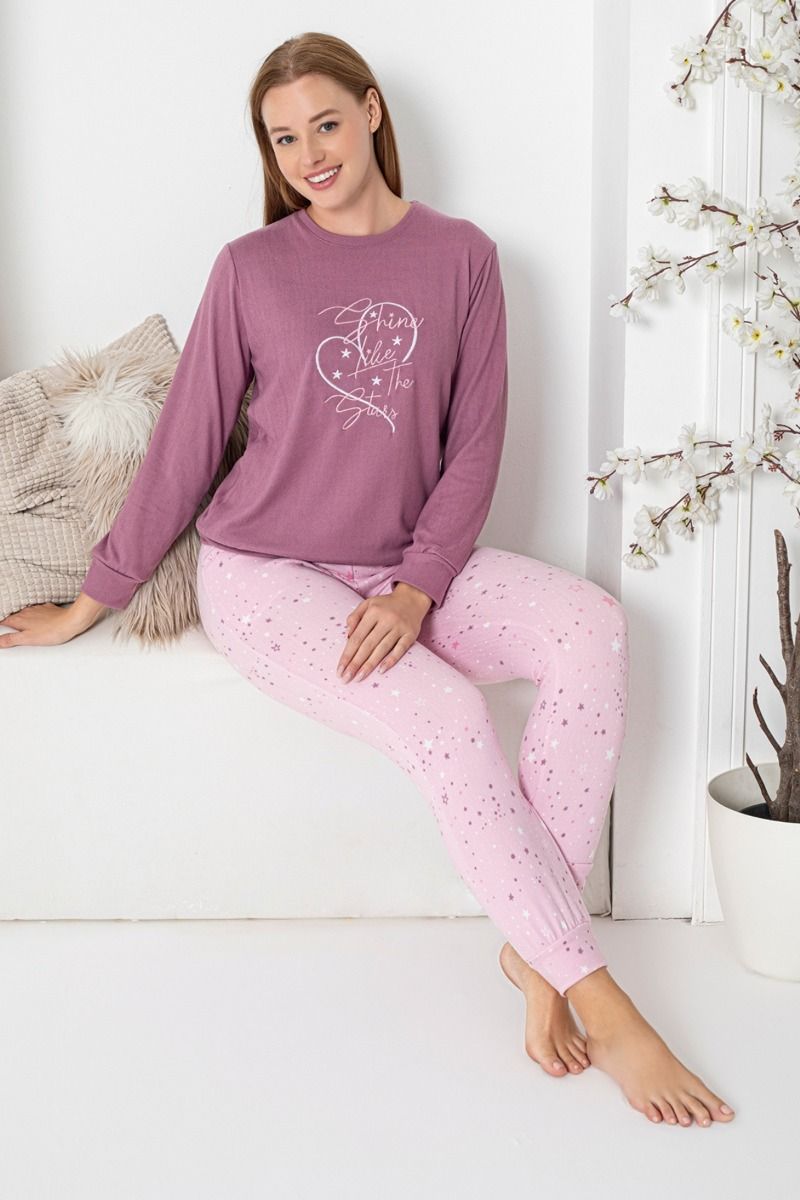 Γυναικεία Πιτζάμα Thermal "Pijamangel" STARS