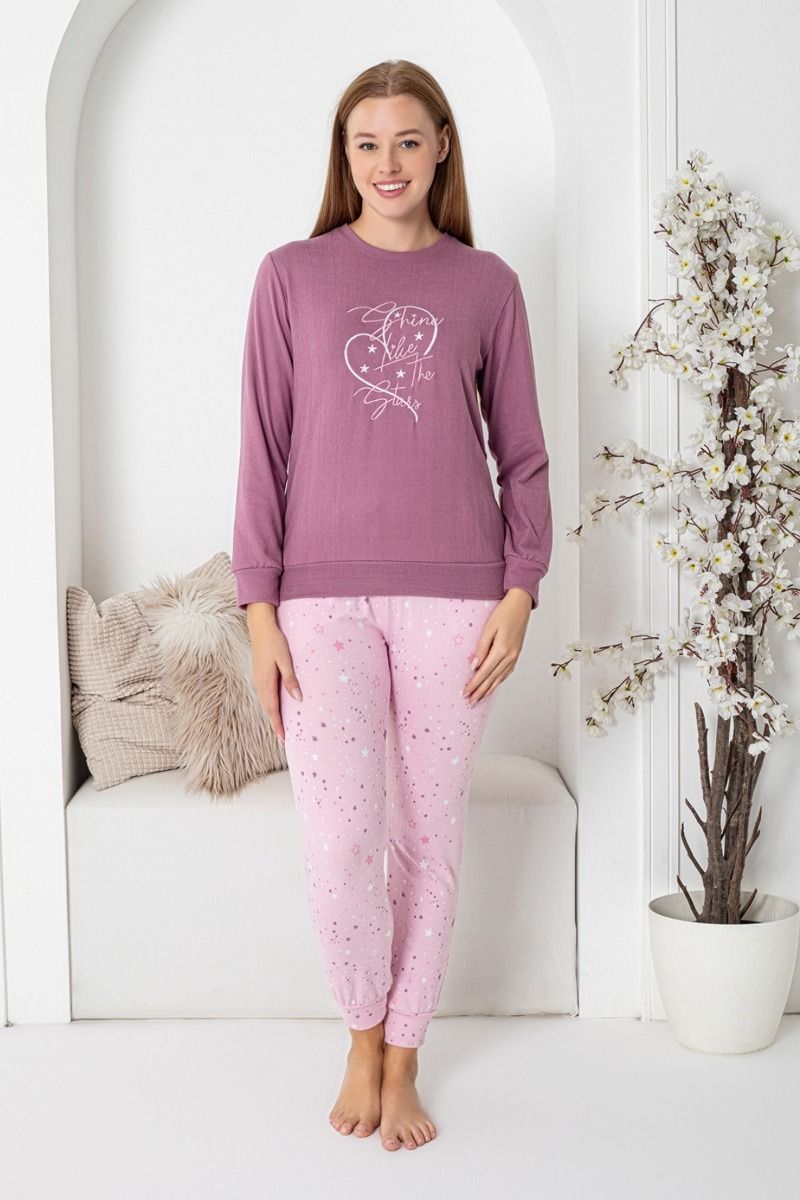 Γυναικεία Πιτζάμα Thermal "Pijamangel" STARS