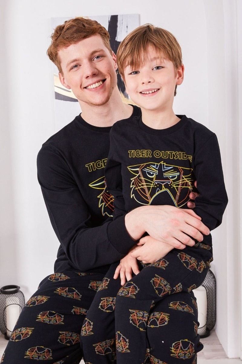 Πιτζάμα Μπαμπάς και Γιος "Roly Poly" TIGER - KITTEN