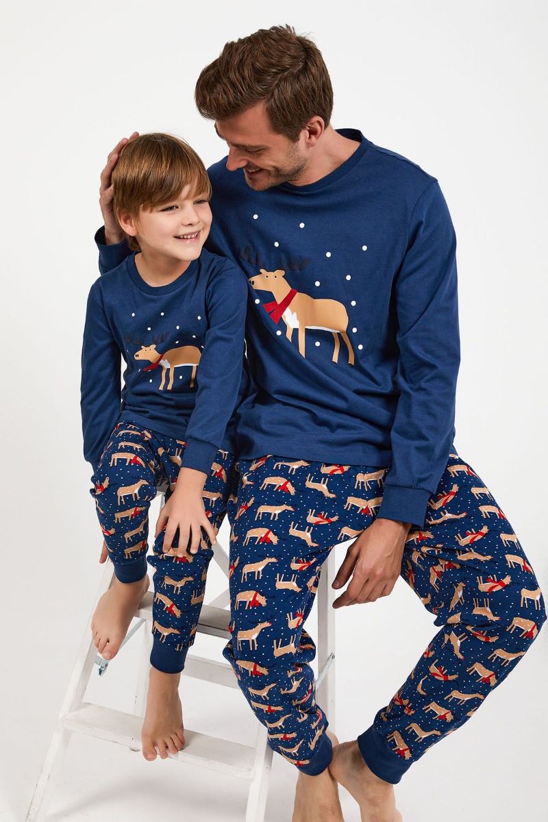 Παιδική χειμωνιάτικη πιτζάμα για αγόρι "Roly Poly" SNOWDEER BOY