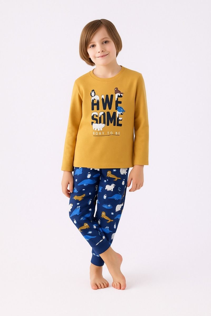 Αγορίστικη Πιτζάμα "Roly Poly" BORN TO BE AWESOME
