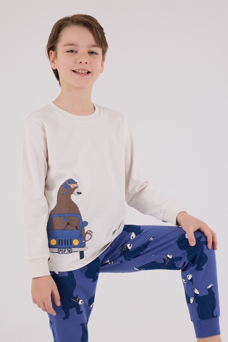 Αγορίστικη Πιτζάμα "Roly Poly" BEAR DRIVER
