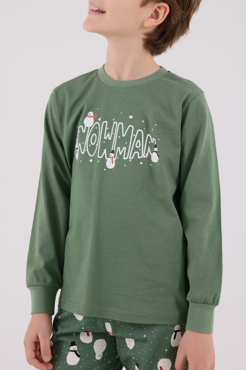 Αγορίστικη Πιτζάμα "Roly Poly" SNOWMAN
