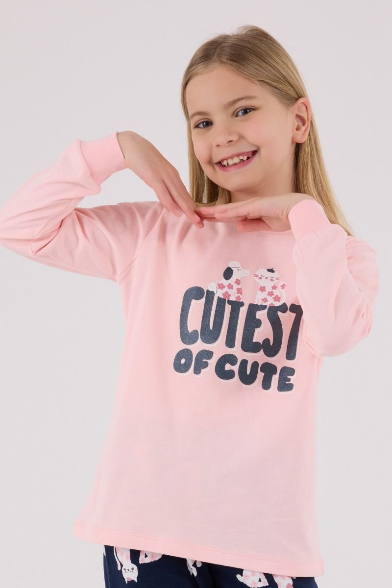 Κοριτσίστικη Πιτζάμα "Roly Poly" CUTEST OF CUTE