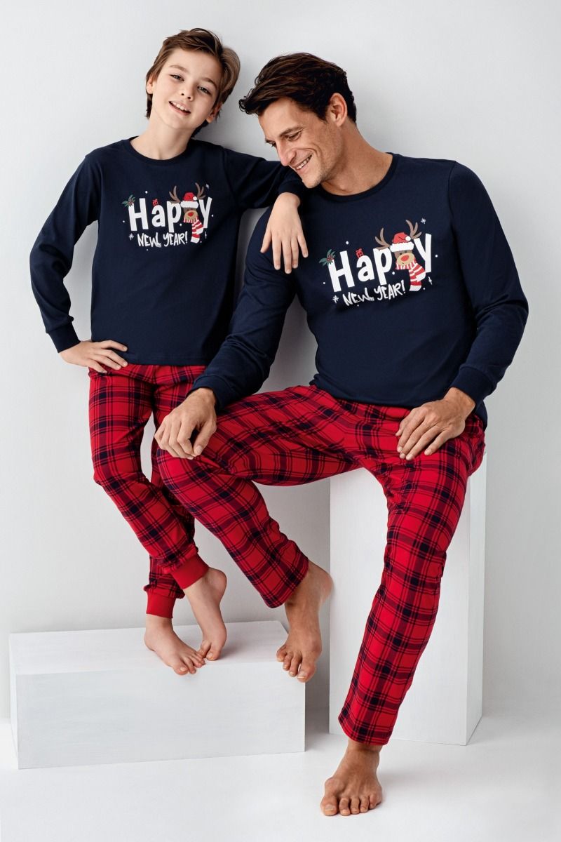 Ανδρική Πιτζάμα "Roly Poly" HAPPY NEW YEAR