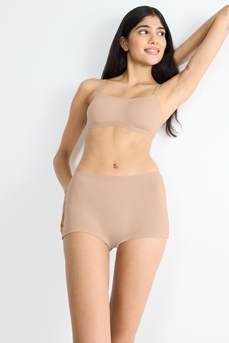 Short "Sloggi" GO Daily Cotton 3 τεμάχια 00LZ μπεζ χρώμα