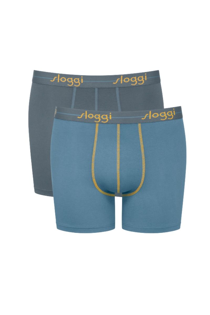 Ανδρικά shorts "Sloggi" START 2 τεμάχια ραφ γκρι