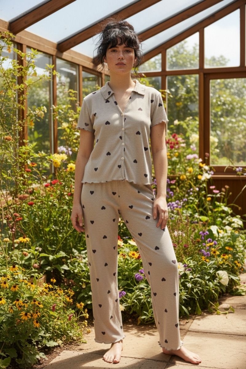 Γυναικεία Πιτζάμα "Siyah Inci" AMOR AMOR