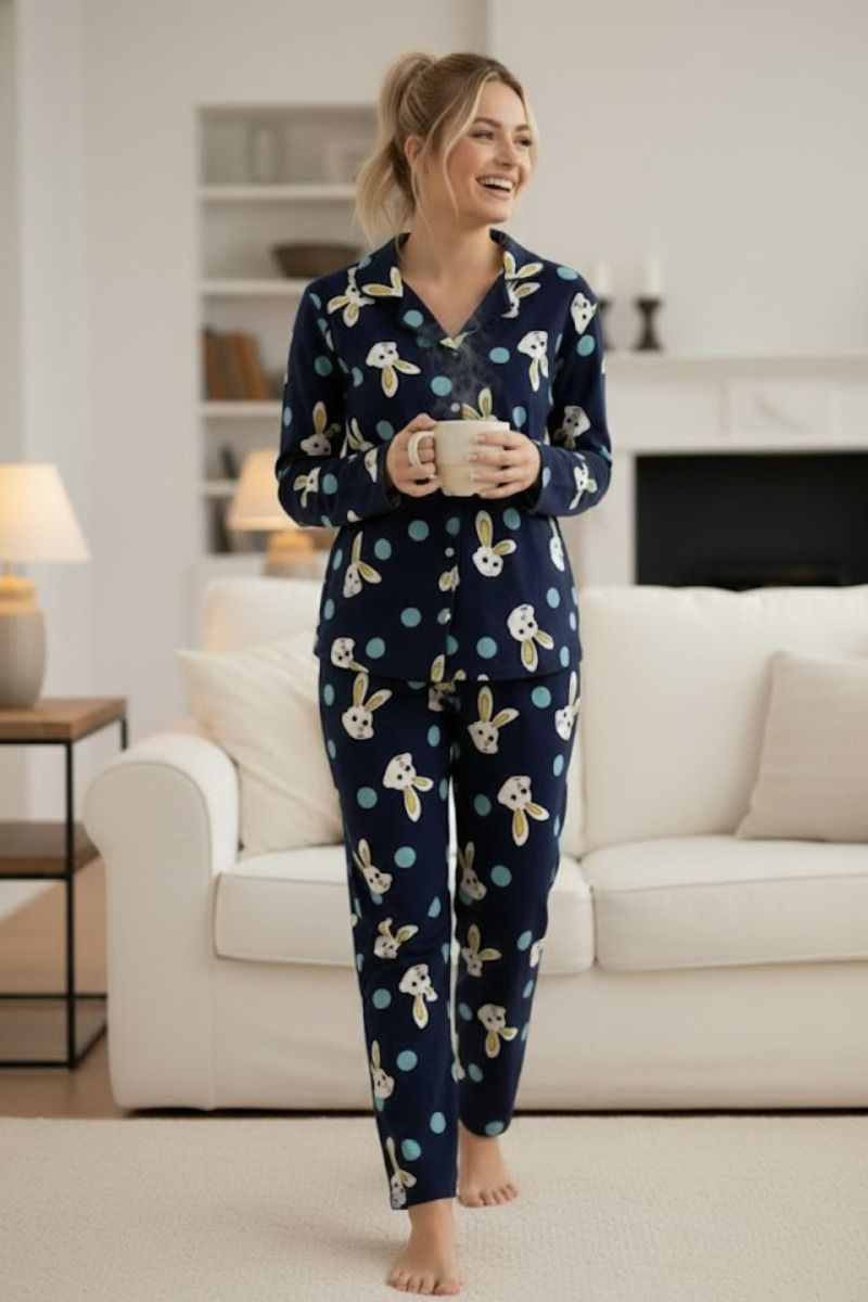 Γυναικεία Πιτζάμα "siyah inci" RABBIT II