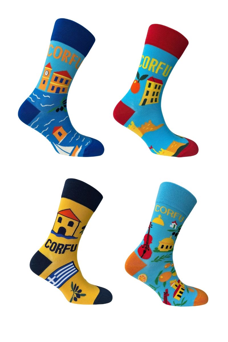 Fashion Κάλτσες "SOMA" CORFU 4 Ζευγάρια