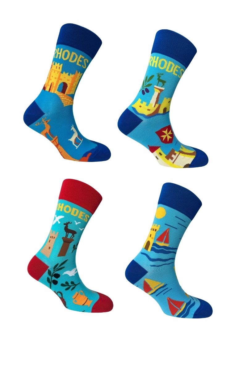 Fashion Κάλτσες "SOMA" RHODES 4 Ζευγάρια