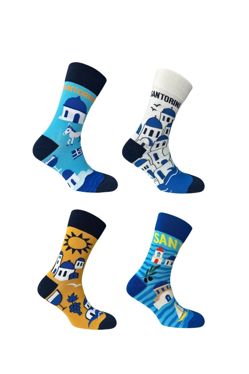 Fashion Κάλτσες "SOMA" SANTORINI 4 Ζευγάρια