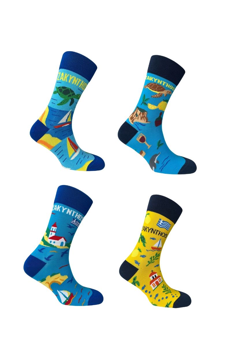 Fashion Κάλτσες "SOMA" ZAKYNTHOS 4 Ζευγάρια