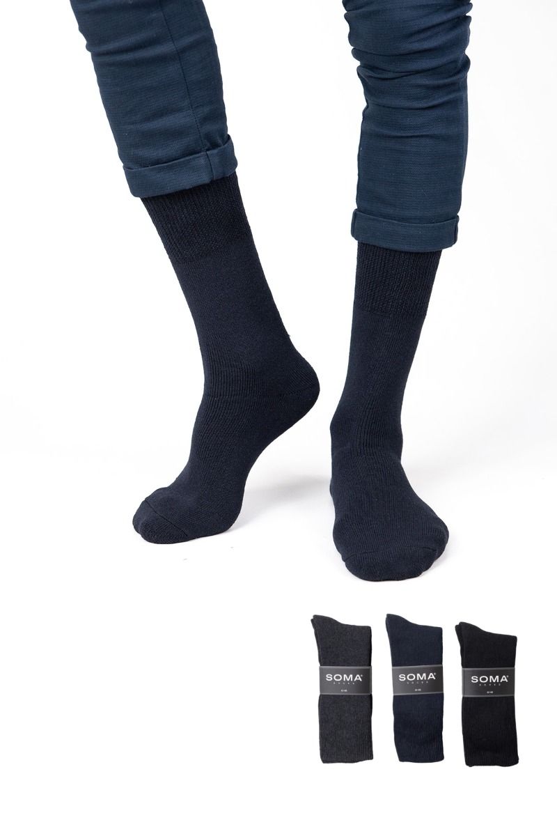 Casual Πετσετέ Κάλτσες "SOMA" COBY 3 Ζευγάρια