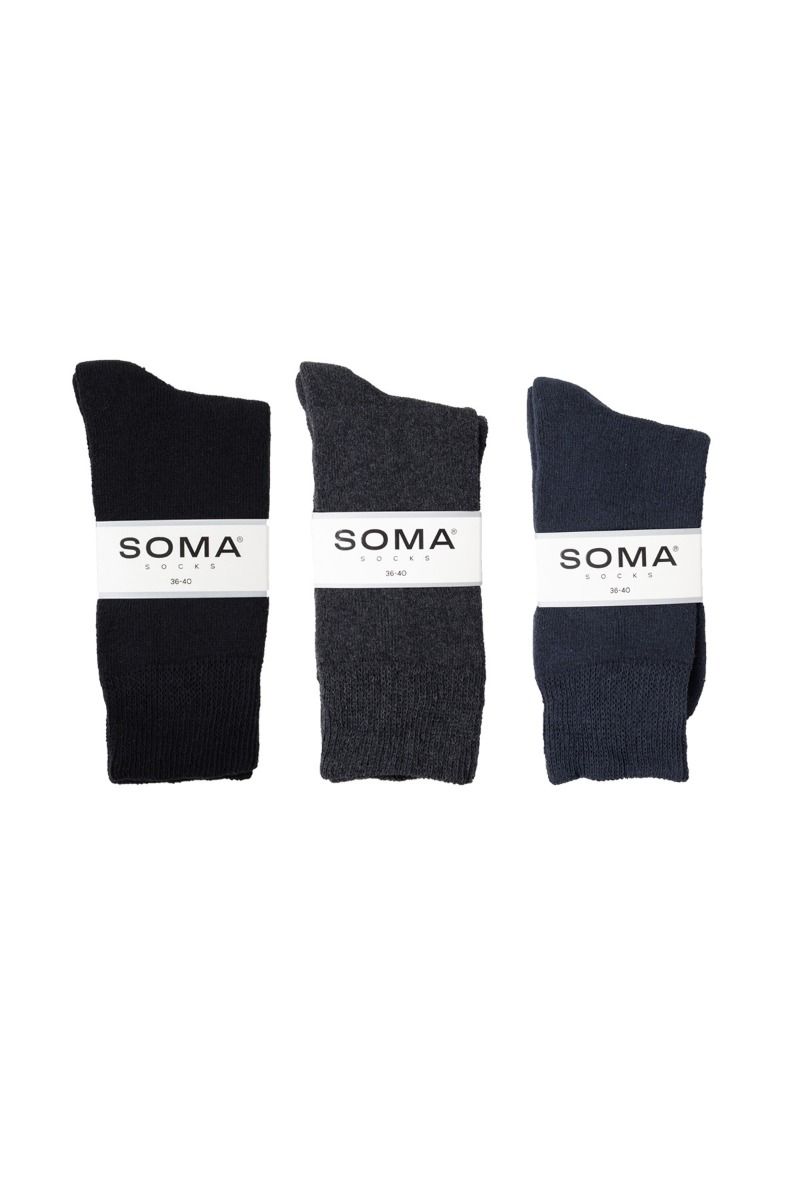 Casual Πετσετέ Κάλτσες "SOMA" SAMMY 3 Ζευγάρια