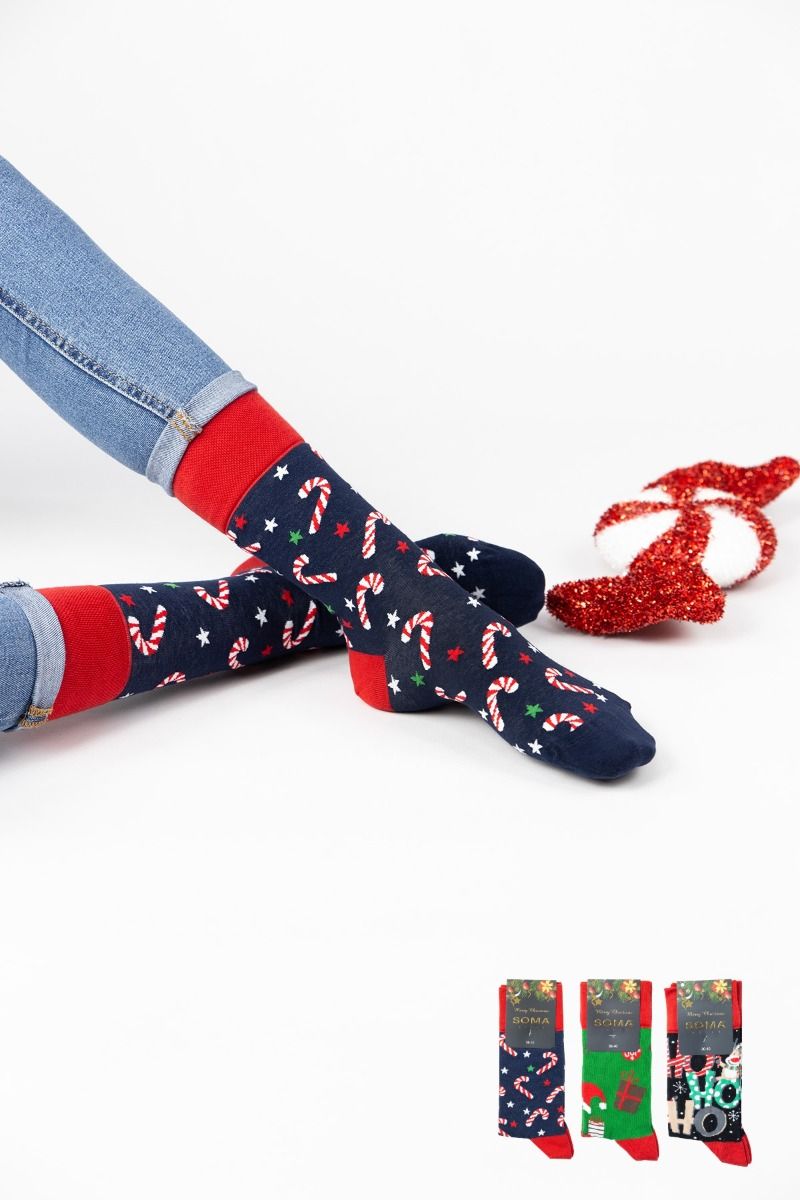 Γυναικείες Κάλτσες "SOMA" CAROLINE II 3 ζευγάρια