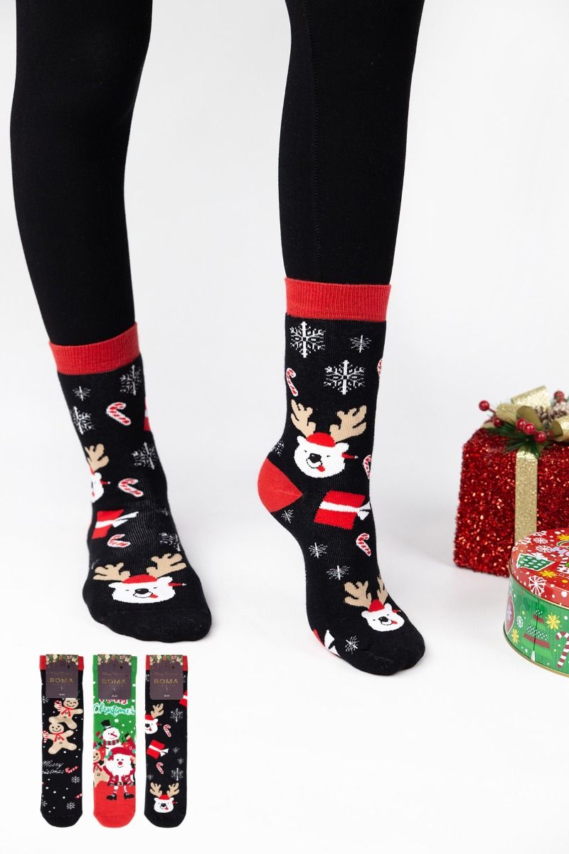 Γυναικείες Κάλτσες Πετσετέ "Soma" JOLENE II 3 ζευγάρια