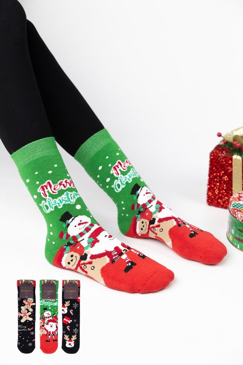 Γυναικείες Κάλτσες Πετσετέ "Soma" JOLENE II 3 ζευγάρια