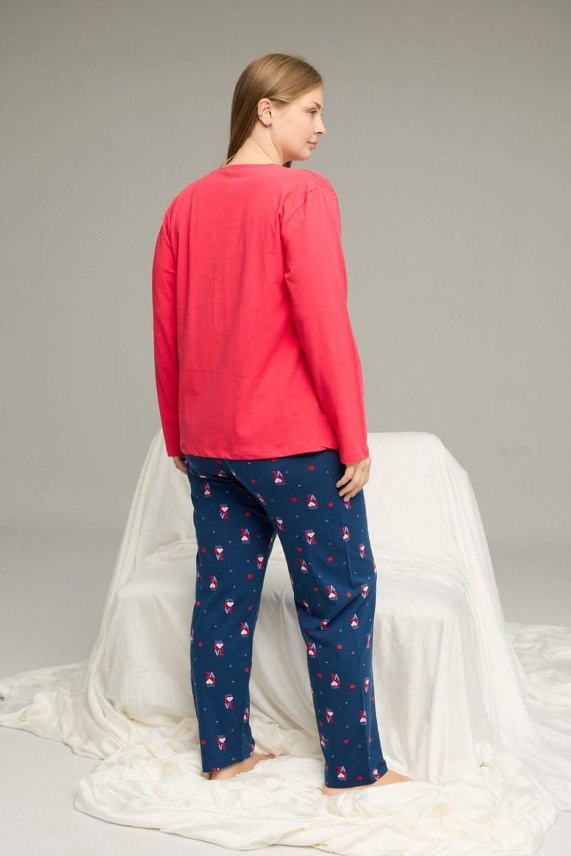 Πιτζάμα Plus Size "Sexen" LITTLE LOVE