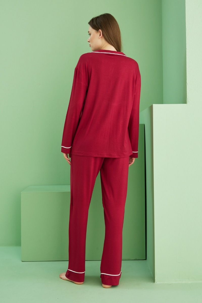 Γυναικεία Πιτζάμα "Sexen" SERAINA BORDAUX