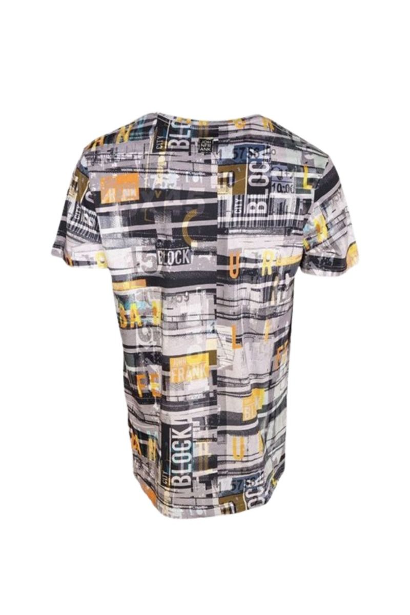 T-Shirt John Frank BLOCK