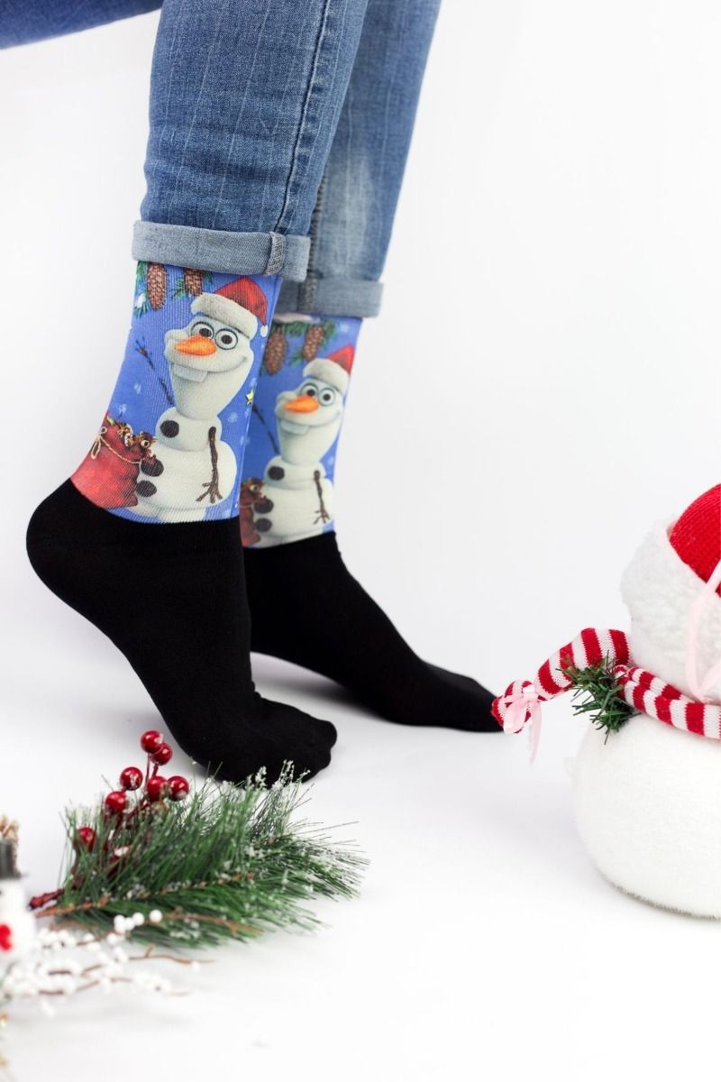 Unisex Christmas Κάλτσες Trendy OLAF