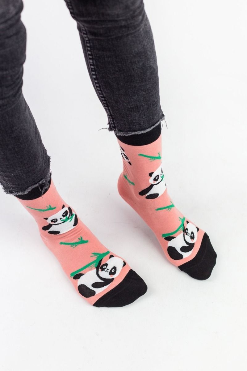 Unisex Fashion Κάλτσες Livoni PANDA
