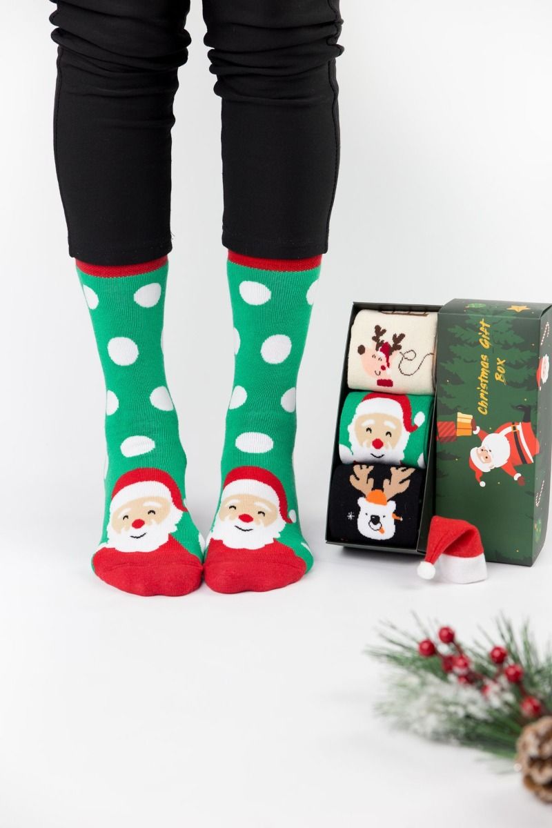 Unisex fashion κάλτσες πετσετέ Soma FESTIVE III 3 ζευγάρια