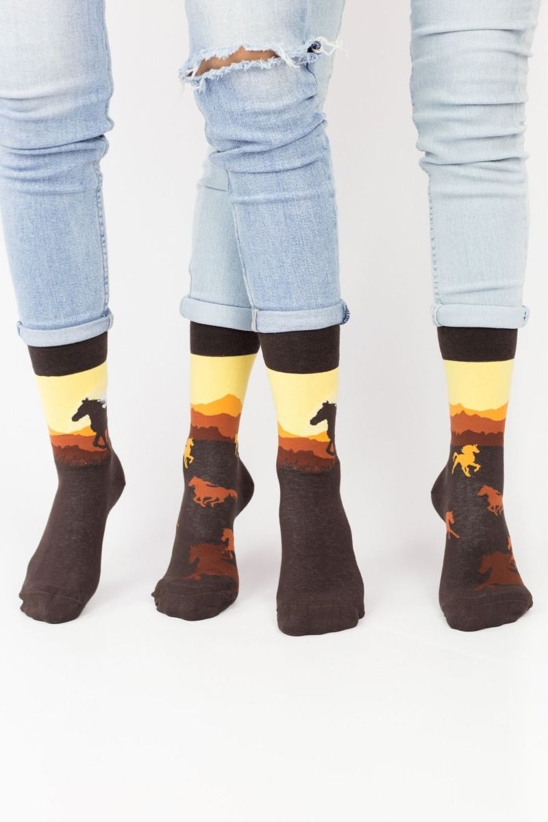 Unisex Fashion Κάλτσες Trendy HORSES