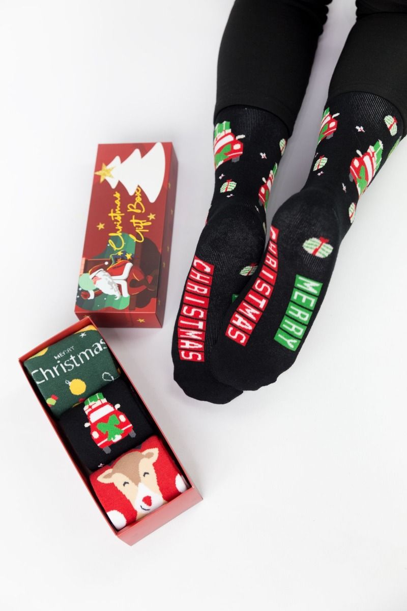 Unisex Κάλτσες Πετσετέ Soma FESTIVE 3 ζευγάρια