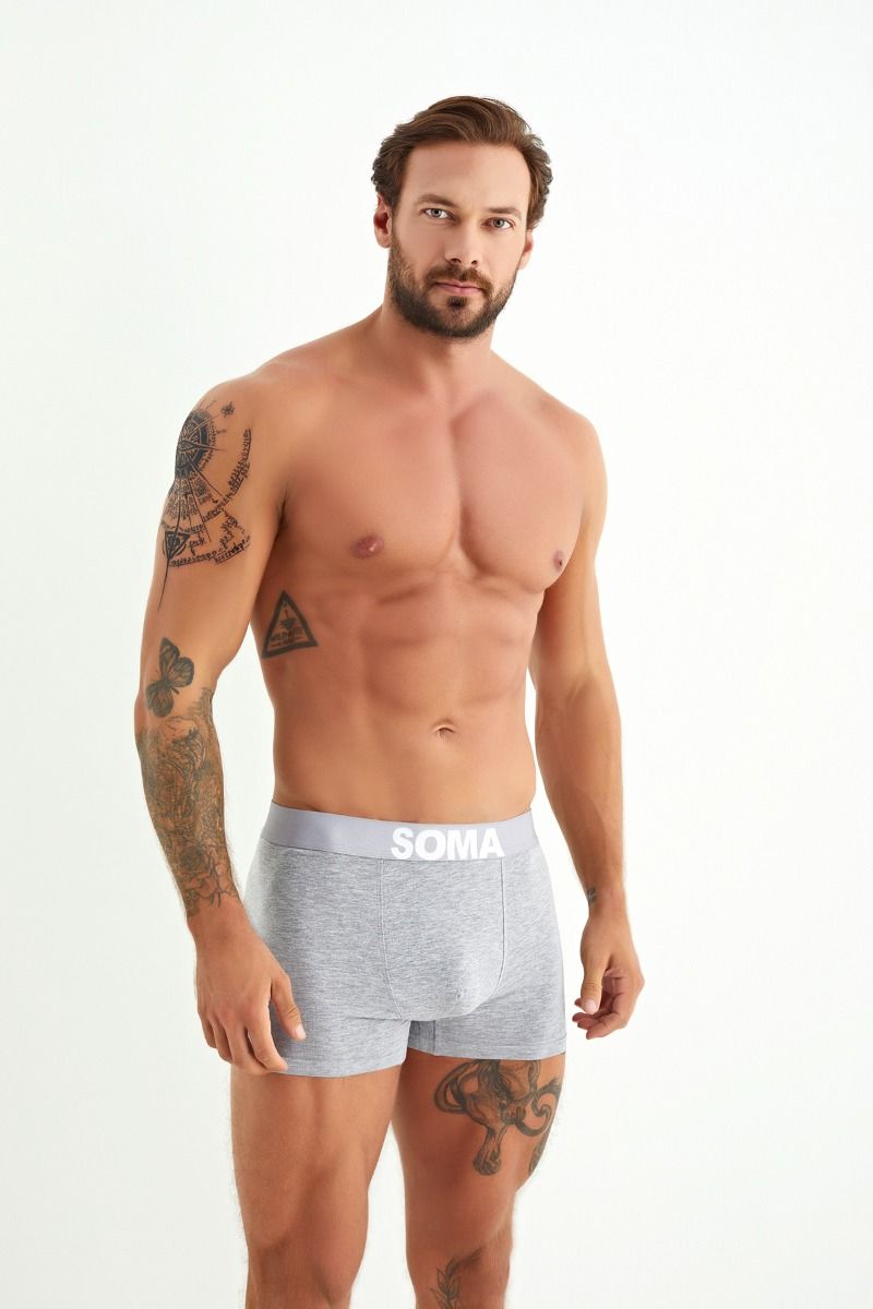 Ανδρικά μποξεράκια "Soma" WILD LEAF 3 τεμάχια