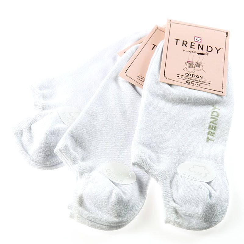 Σοσόνια "Trendy" MONOCHROME 3 ζευγάρια