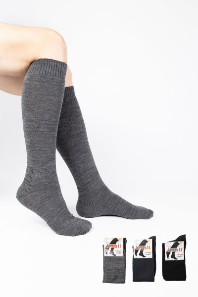 Γυναικείες Κάλτσες Μάλλινες Knee-High Artisti TINA 3 ζευγάρια