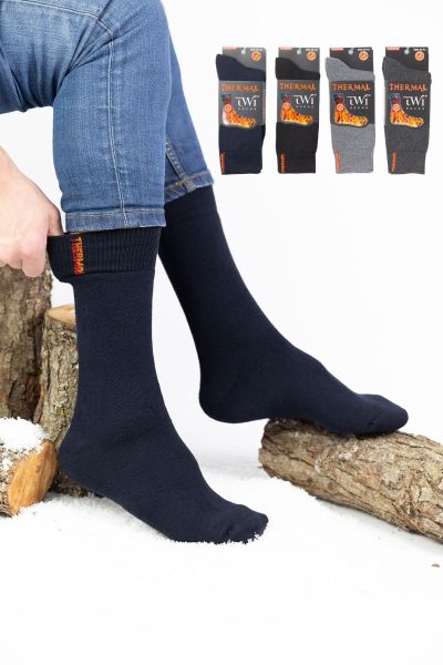 Ανδρικές Κάλτσες Ισοθερμικές πολυεστερας τετράδα ψηλές πετσετε