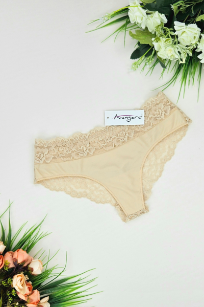 Γυναικείο Brazilian Slip Avangard ELISE II Μπεζ Polyamide