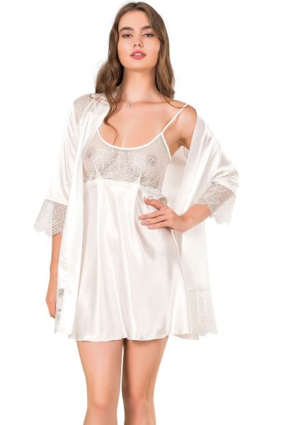 Σετ Νυχτικό Με Ρόμπα "Moongirl" MATILDA